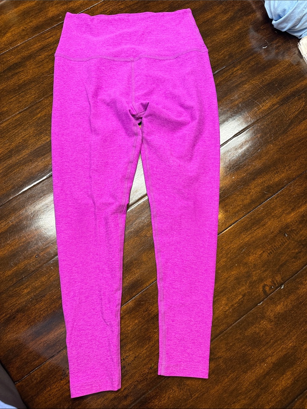 Beyond Yoga Fuchsia High-Rise Leggings